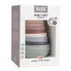 Jucaria Turnul Wobbly Pastel Rainbow BIBS
