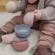 Jucaria Turnul Wobbly Pastel Rainbow BIBS