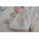 Jucarie bebe - Paturica cu urechiuse Kangaroo Ivory BIBS Jucarie bebe - Paturica cu urechiuse Kangaroo Ivory BIBS