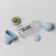 Set complet biberon din sticla anticolici 110 ml Baby Blue BIBS Set complet biberon din sticla anticolici 110 ml Baby Blue BIBS