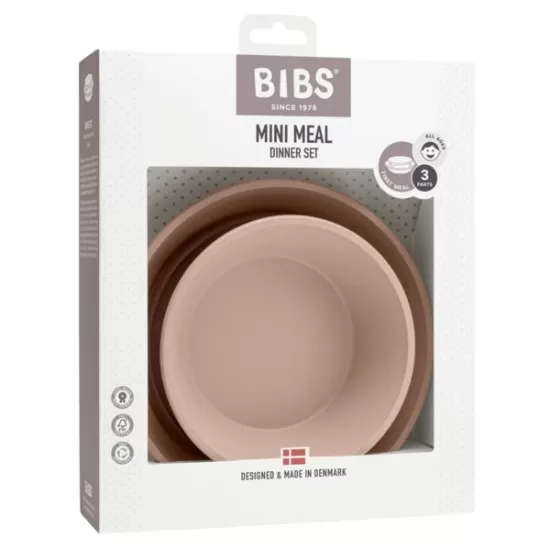 Set pentru diversificare si hranire BIBS Blush Set pentru diversificare si hranire BIBS Blush