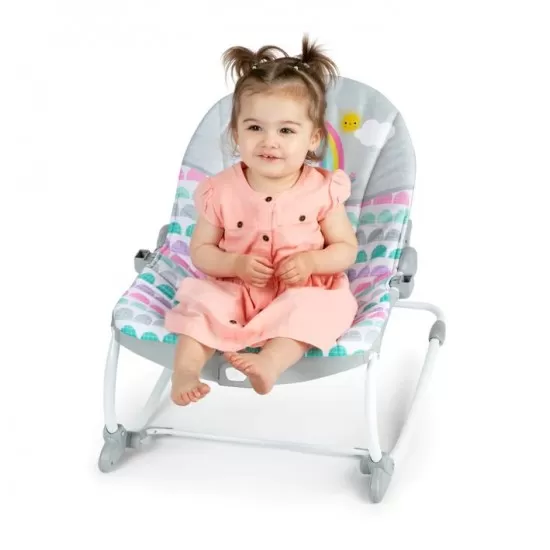 Balansoar Rosy Rainbow 2 în 1 Bright Starts Balansoar Rosy Rainbow 2 în 1 Bright Starts
