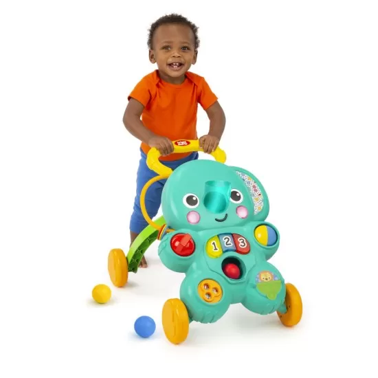 Centru de activitati 2 in 1 Stroll & Roll Bright Starts Centru de activitati 2 in 1 Stroll & Roll Bright Starts