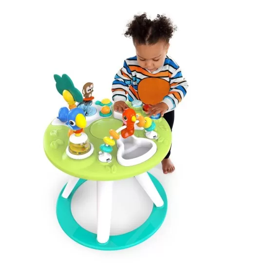Centru de activitati 2 in 1 Tropic Cool Bright Starts Centru de activitati 2 in 1 Tropic Cool Bright Starts