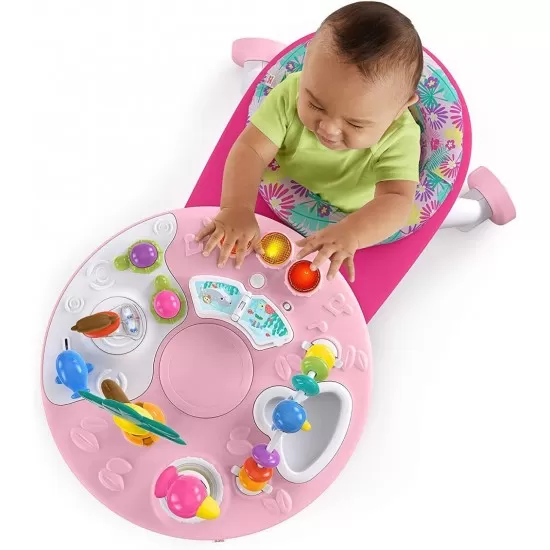 Centru de activitati 2 in 1 Tropic Coral Bright Starts Centru de activitati 2 in 1 Tropic Coral Bright Starts