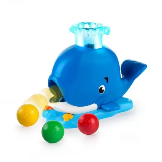 Jucarie balena cu bile multicolore Bright Starts