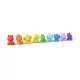 Set jucarii baie Bright Starts - Echipa animalutelor colorate Set jucarii baie Bright Starts - Echipa animalutelor colorate