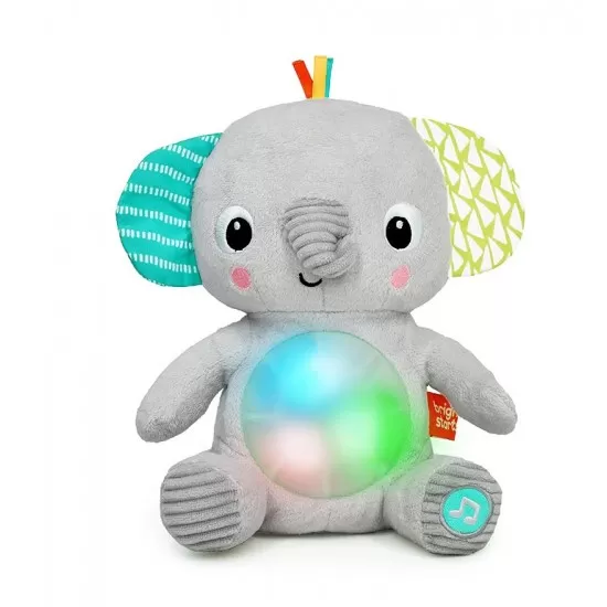 Jucarie interactiva Hug a Bye Baby Elephant Bright Starts