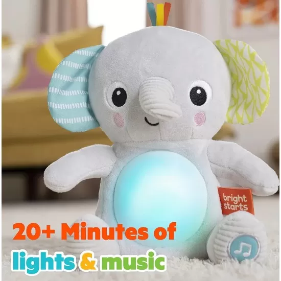 Jucarie interactiva Hug a Bye Baby Elephant Bright Starts