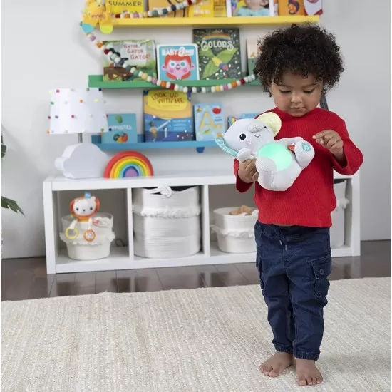 Jucarie interactiva Hug a Bye Baby Elephant Bright Starts
