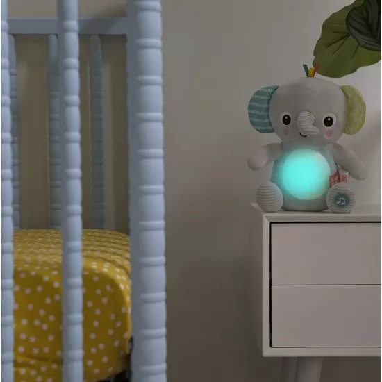 Jucarie interactiva Hug a Bye Baby Elephant Bright Starts