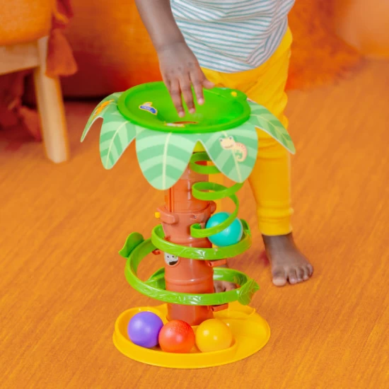 Jucarie tropicala Bright Starts Twirl Ball Play Toy Jucarie tropicala Bright Starts Twirl Ball Play Toy
