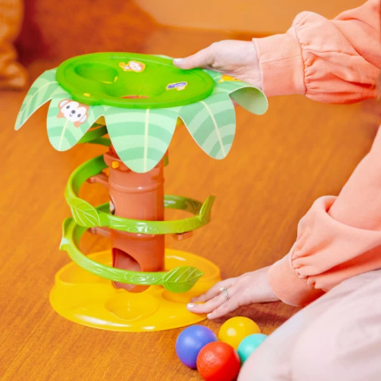 Jucarie tropicala Bright Starts Twirl Ball Play Toy Jucarie tropicala Bright Starts Twirl Ball Play Toy