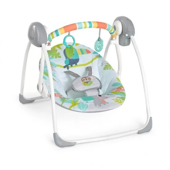 Leagan portabil Rainforest Vibe Bright Starts Leagan portabil Rainforest Vibe Bright Starts