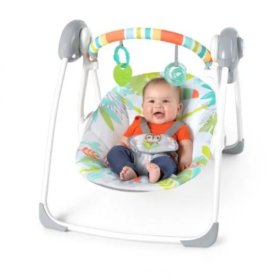 Leagan portabil Rainforest Vibe Bright Starts Leagan portabil Rainforest Vibe Bright Starts