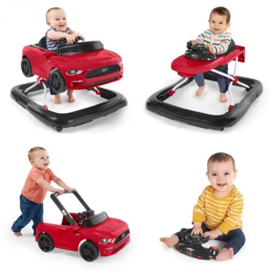 Premergator si antepremergator 4 in 1 Ford Mustang Bright Starts Premergator si antepremergator 4 in 1 Ford Mustang Bright Starts