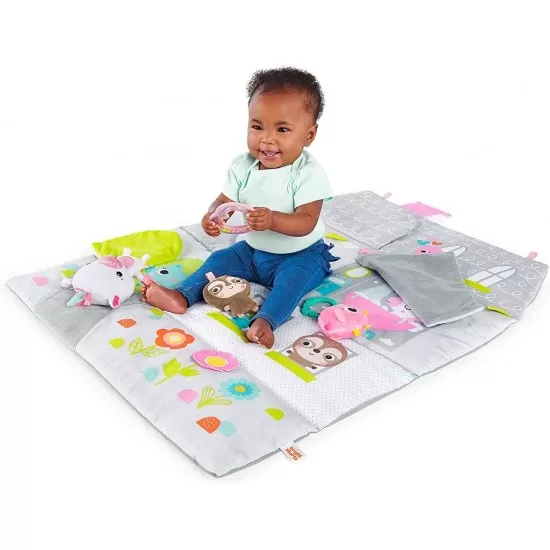 Salteluta de activitati si casuta de papusi Floors of Fun Bright Starts Salteluta de activitati si casuta de papusi Floors of Fun Bright Starts
