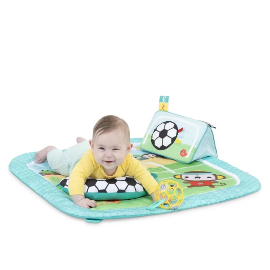 Salteluta de activitati Bright Starts Grip & Kick Oball Salteluta de activitati Bright Starts Grip & Kick Oball