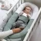 Baby Nest din bumbac organic Doomoo Cocoon Tetra Jersey Green Baby Nest din bumbac organic Doomoo Cocoon Tetra Jersey Green