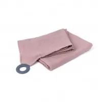 Esarfa pentru alaptat multifunctionala din bumbac organic Doomoo Mom’n Play Pink