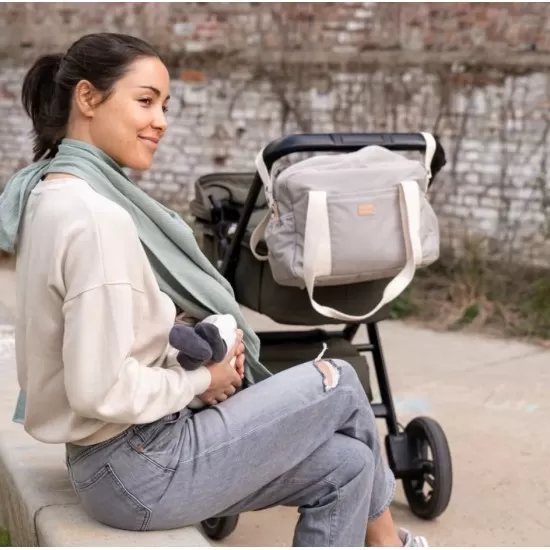 Esarfa pentru alaptat multifunctionala din bumbac organic Doomoo Mom’n Play Green Esarfa pentru alaptat multifunctionala din bumbac organic Doomoo Mom’n Play Green
