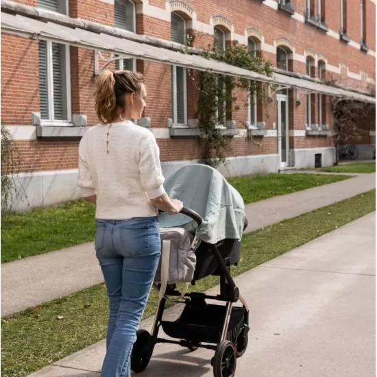 Esarfa pentru alaptat multifunctionala din bumbac organic Doomoo Mom’n Play Green Esarfa pentru alaptat multifunctionala din bumbac organic Doomoo Mom’n Play Green