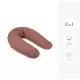 Perna mare 3 in 1 Doomoo Comfy Big Tetra Brick din bumbac organic Perna mare 3 in 1 Doomoo Comfy Big Tetra Brick din bumbac organic