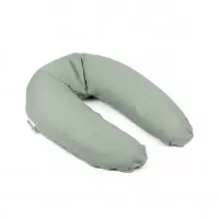 Perna mare 3 in 1 Doomoo Comfy Big Tetra Green din bumbac organic