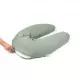 Perna mare 3 in 1 Doomoo Comfy Big Tetra Green din bumbac organic Perna mare 3 in 1 Doomoo Comfy Big Tetra Green din bumbac organic