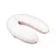 Perna mare pentru gravide si bebelusi 3 in 1 din bumbac organic Doomoo Buddy Spring Pink Perna mare pentru gravide si bebelusi 3 in 1 din bumbac organic Doomoo Buddy Spring Pink