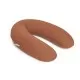Perna mare pentru gravide si bebelusi 3 in 1 Doomoo bumbac organic Buddy Tetra Jersey Terracotta Perna mare pentru gravide si bebelusi 3 in 1 Doomoo bumbac organic Buddy Tetra Jersey Terracotta
