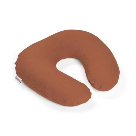 Perna pentru alaptat 2 in 1 Softy Tetra Jersay Terracotta Doomoo Perna pentru alaptat 2 in 1 Softy Tetra Jersay Terracotta Doomoo