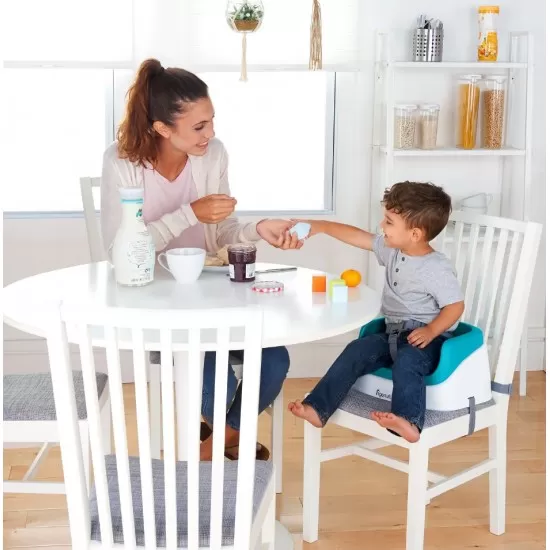 Booster Ingenuity Toddler SmartClean Peacock Blue Booster Ingenuity Toddler SmartClean Peacock Blue
