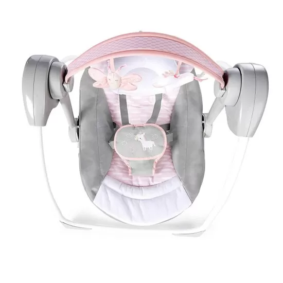 Leagan portabil Comfort 2 Go Flora the Unicorn Ingenuity Leagan portabil Comfort 2 Go Flora the Unicorn Ingenuity