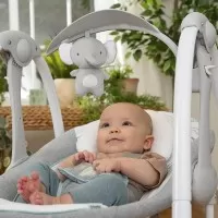 Leagan portabil ConvertMe Swing 2 Seat Battery Swell Ingenuity