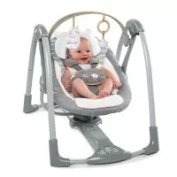 Leagan portabil Swing 'n Go Portable Swing Bella Teddy Ingenuity