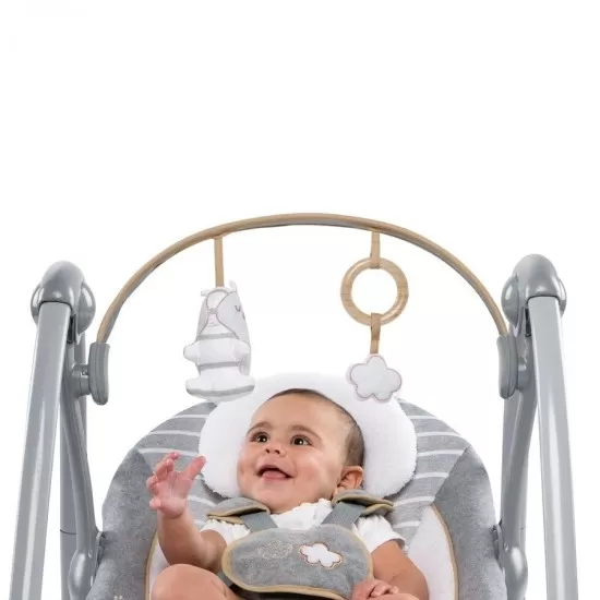 Leagan portabil Swing 'n Go Portable Swing Bella Teddy Ingenuity Leagan portabil Swing 'n Go Portable Swing Bella Teddy Ingenuity
