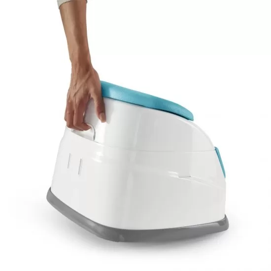 Scaun de masa 2 in 1 Peacock Blue Ingenuity