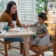 Scaun de masa booster Ity by Ingenuity My Spot Easy-Clean Grey