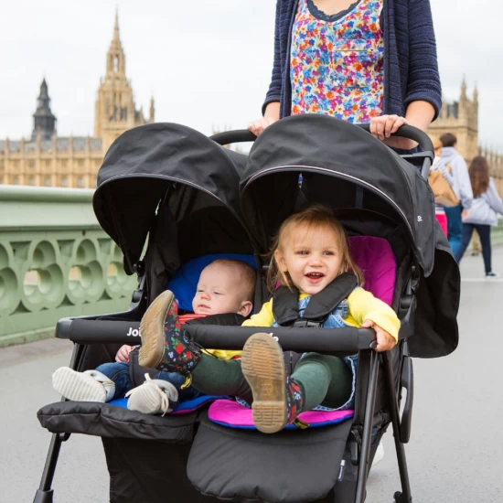 Carucior gemeni Joie Aire Twin Pebble