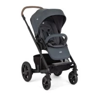 Carucior pentru copii multifunctional 3 in 1 Joie Chrome Dlx Moonlight (Carucior Chrome DLX + Landou Moonlight + Scoica i-Snug Moonlight)