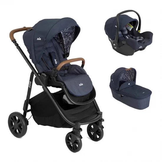Carucior pentru copii multifunctional 3 in 1 Versatrax E Navy Blazer Joie (Carucior Versatrax E + Landou Ramble + scoica i-Snug) Carucior pentru copii multifunctional 3 in 1 Versatrax E Navy Blazer Joie (Carucior Versatrax E + Landou Ramble + scoica i-Snug)