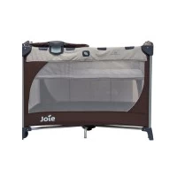 Patut pliant Commuter Change Beige Dots Joie cu cosulet detasabil inclus
