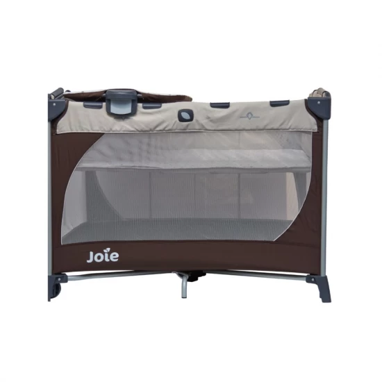 Patut pliant Commuter Change Beige Dots Joie cu cosulet detasabil inclus Patut pliant Commuter Change Beige Dots Joie cu cosulet detasabil inclus