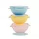 Set 3 boluri colorate pentru mancare cu suport inclus Set 3 boluri colorate pentru mancare cu suport inclus