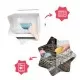 Set 3 boluri colorate pentru mancare cu suport inclus Set 3 boluri colorate pentru mancare cu suport inclus