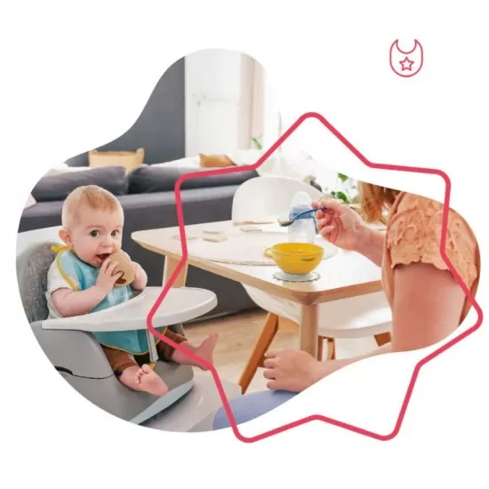 Set 3 boluri colorate pentru mancare cu suport inclus Set 3 boluri colorate pentru mancare cu suport inclus