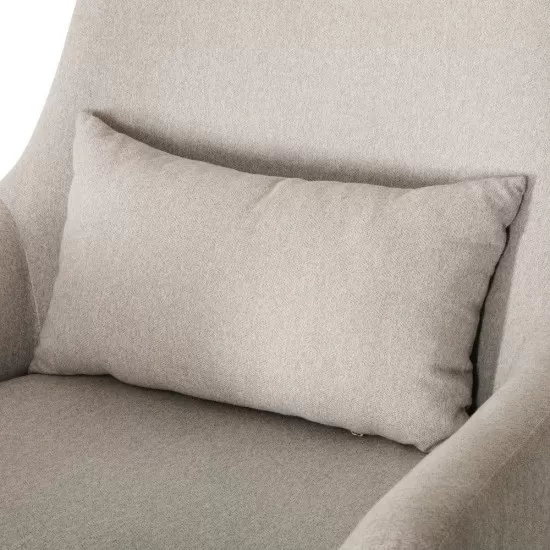 Fotoliu pentru alaptat Oscar - Pebble Grey Tutti Bambini