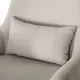 Fotoliu pentru alaptat Oscar - Pebble Grey Tutti Bambini