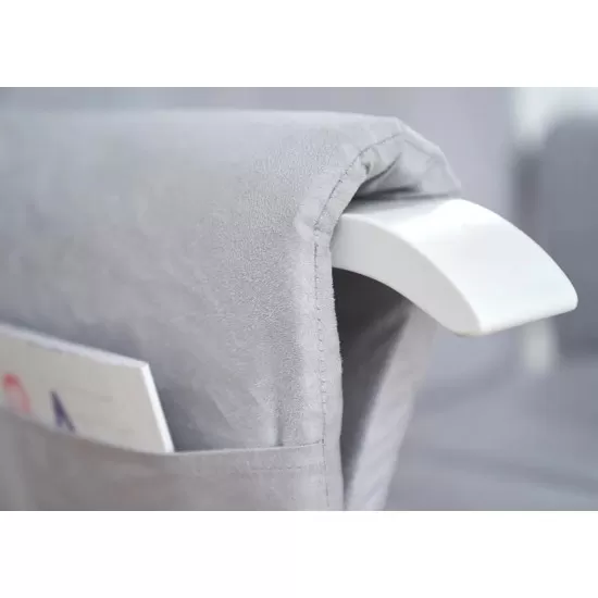Fotoliu reglabil alaptare, cu suport pentru picioare Gri Tutti Bambini Fotoliu reglabil alaptare, cu suport pentru picioare Gri Tutti Bambini
